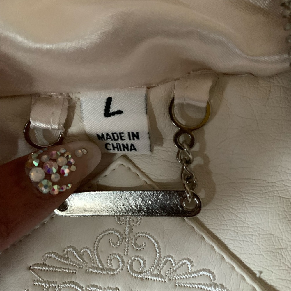 Faux fur cream jacket